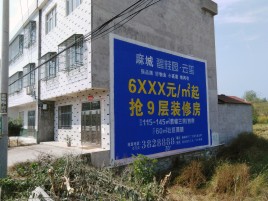 西昌墙体广告质量分析