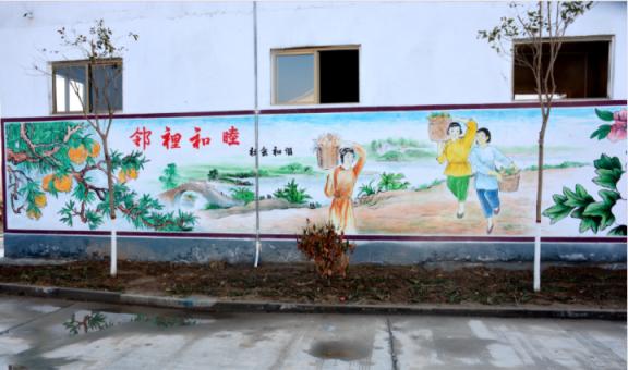 西昌乡镇文化墙 乡风文明焕发新活力