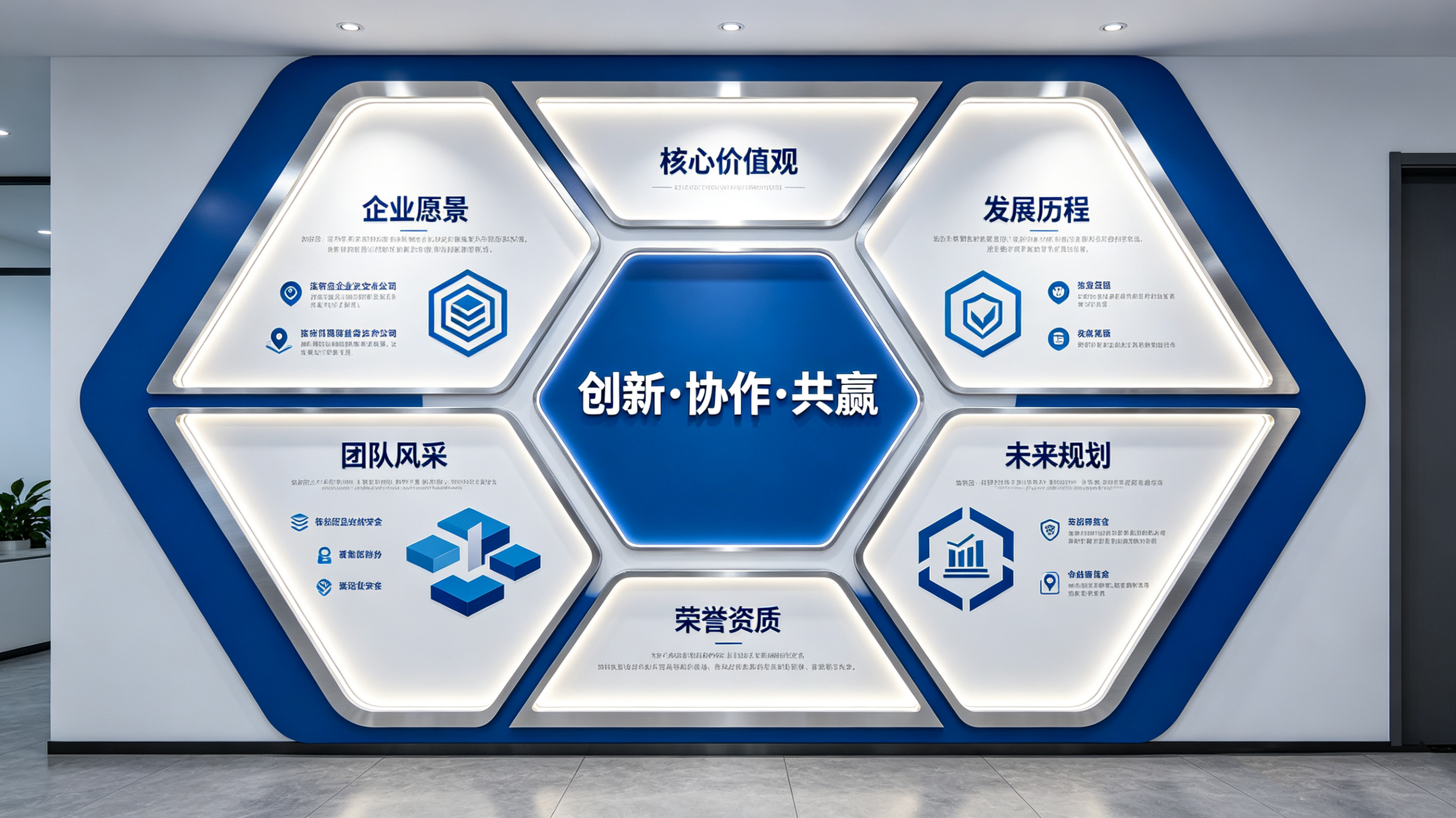 西昌企业文化墙六边形避坑指南（新手常犯5个错误）
